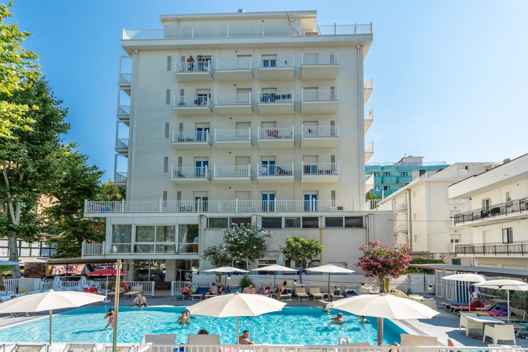 Hotel Aiglon 리미니 외부 사진